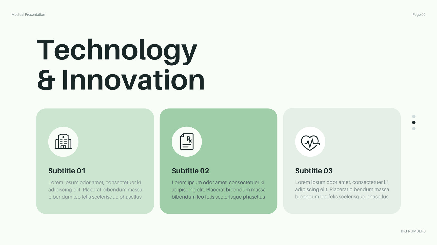 Green Modern Healthcare Presentation