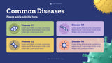 Blue Cute Health Information Report