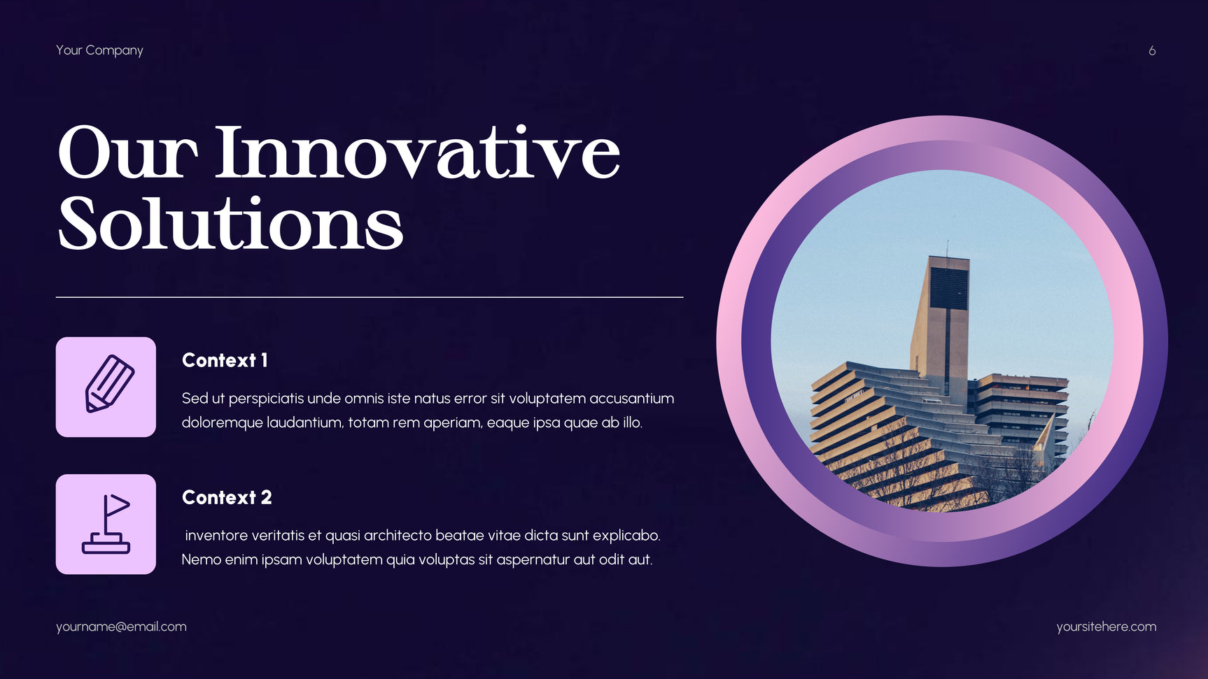 Purple Abstract Startup Pitch