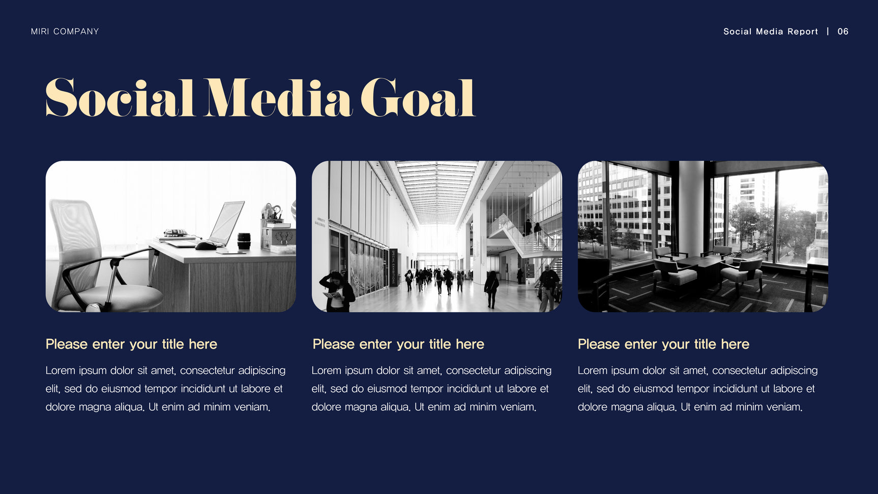 Navy Floral Media Report