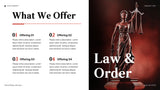 Red Elegant Legal Presentation