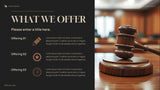 Grey Professional Legal Presentation