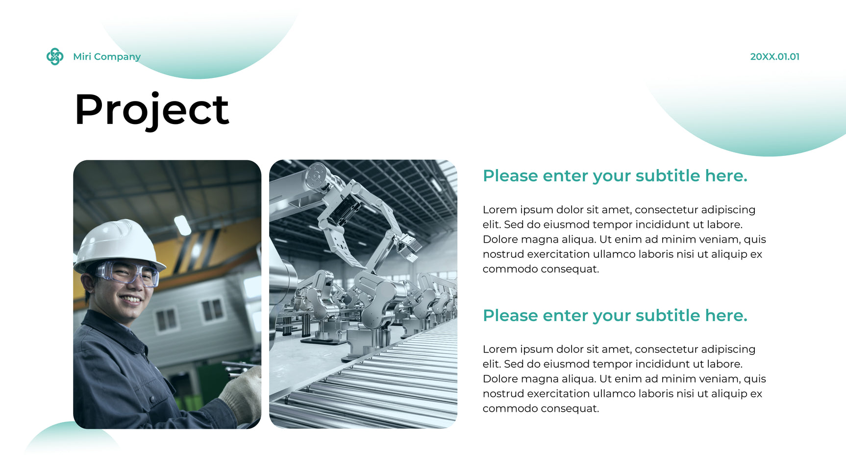 Teal Modern Cybersecurity Advertisement