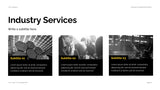 Black Yellow Modern Business Consulting Presentation