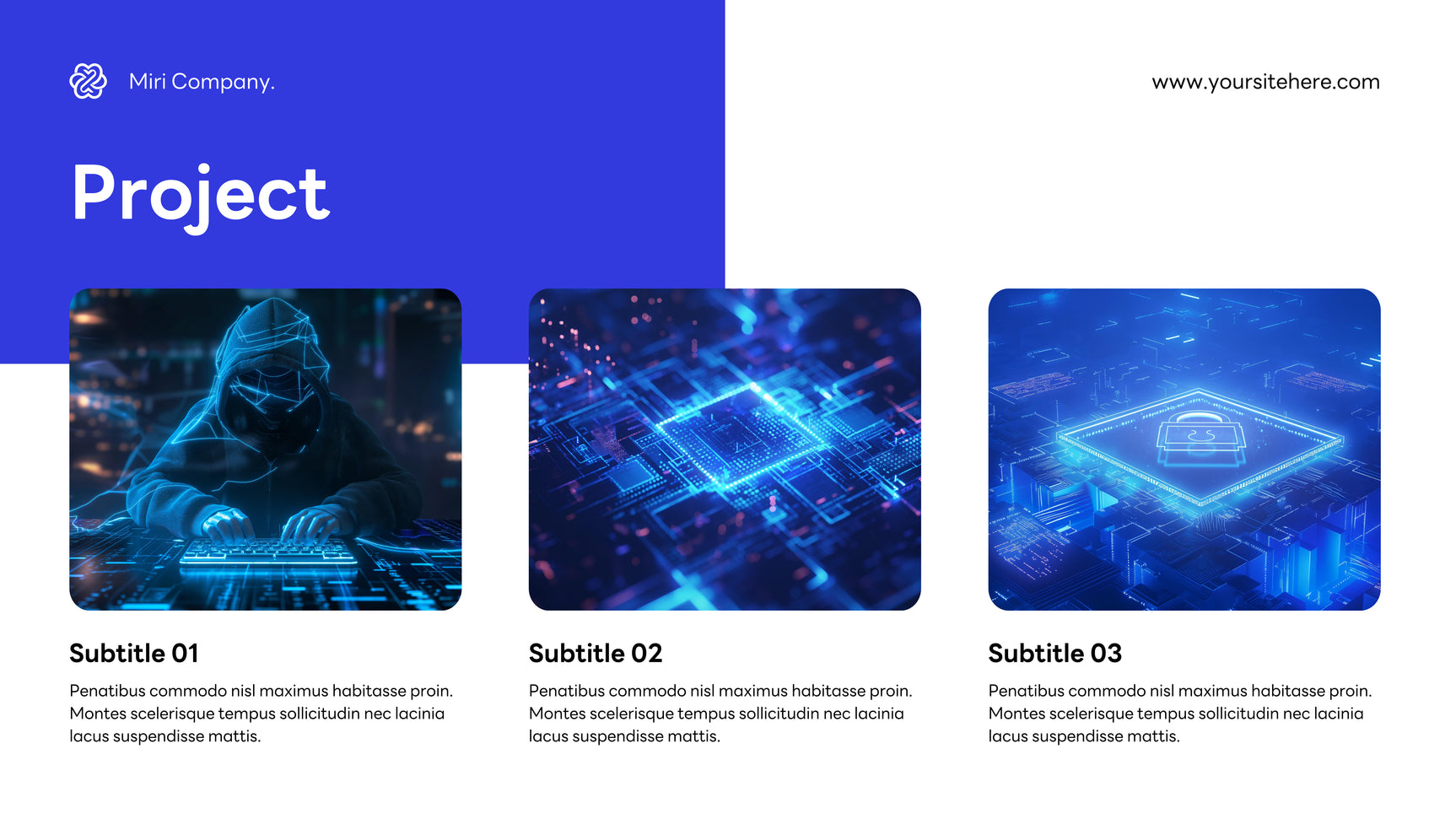 Blue Modern Cybersecurity Promotion