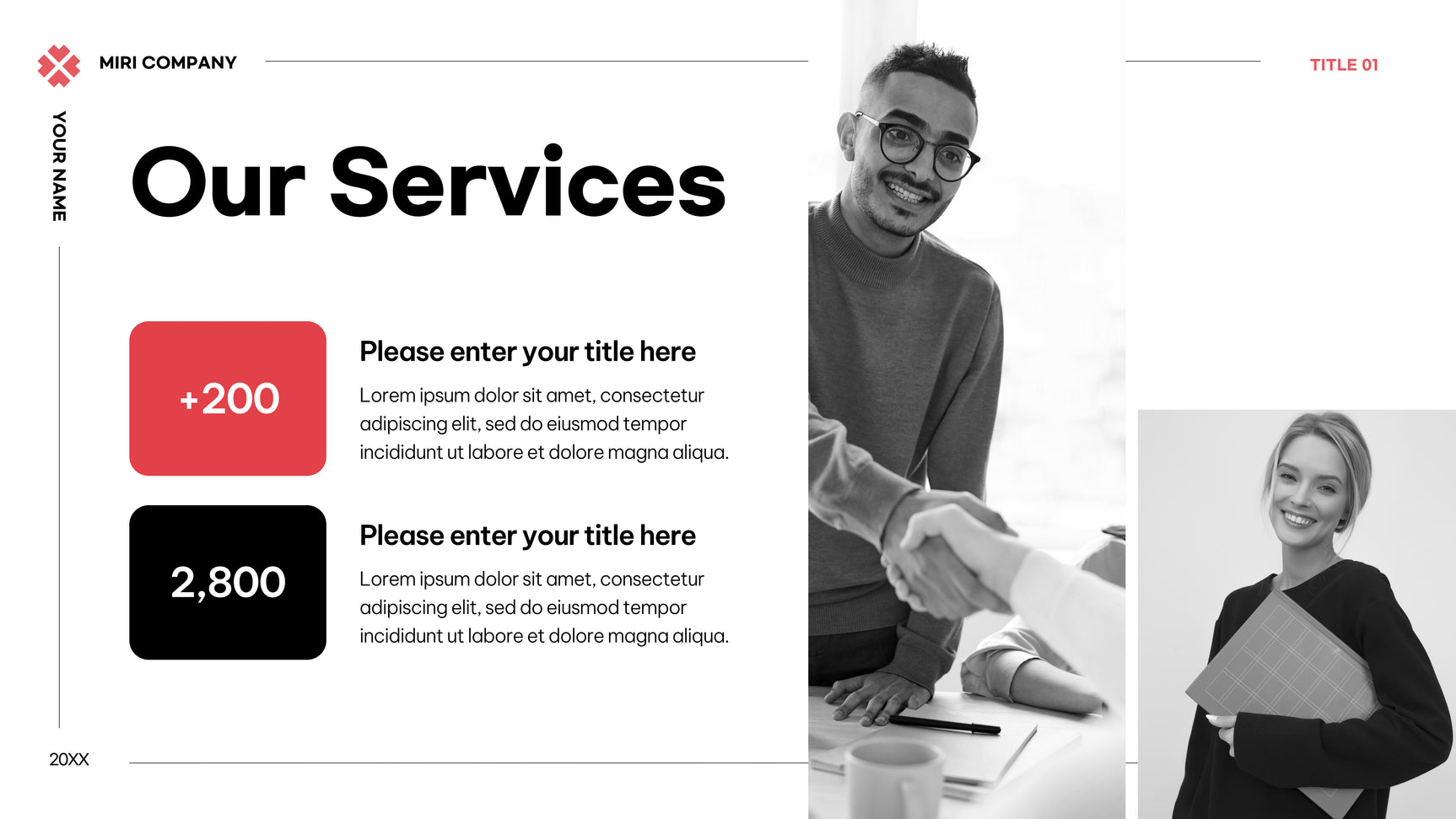 Black Modern Business Consulting Presentation
