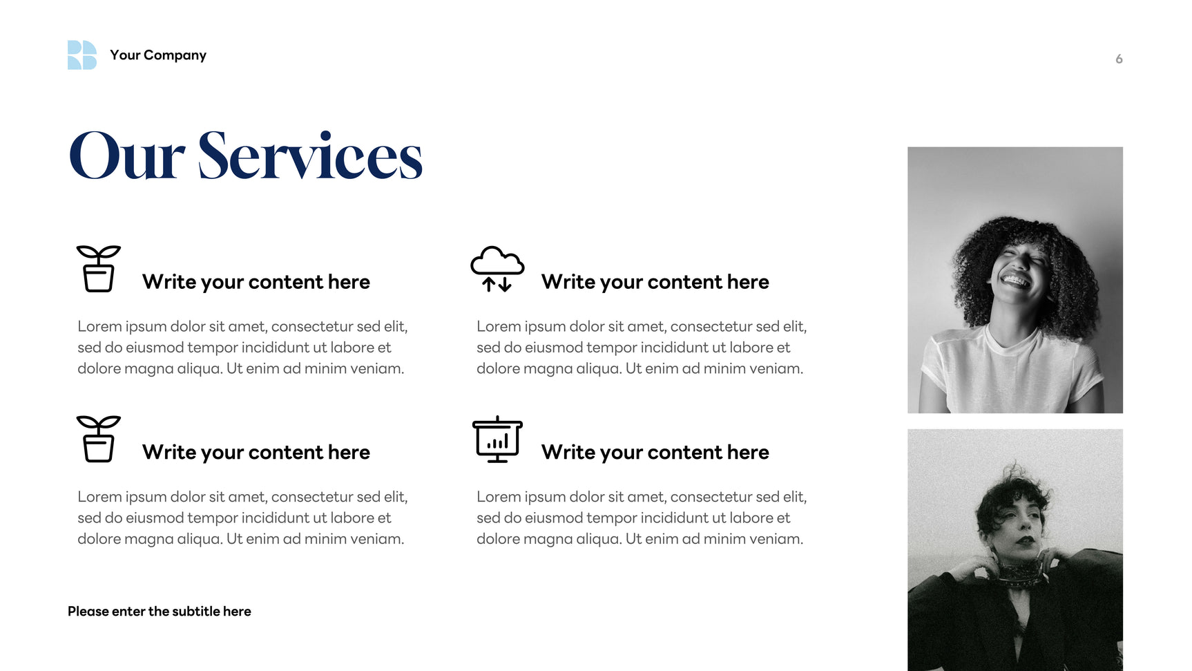 Blue Modern Business Presentation