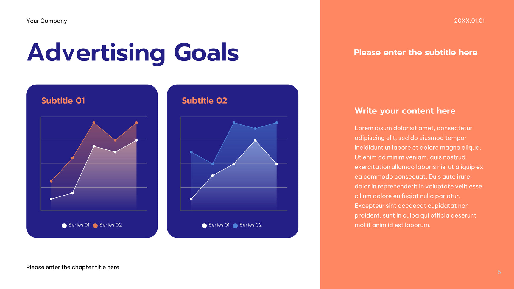 Blue Modern Advertising Plan