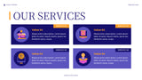 Purple Abstract Startup Pitch