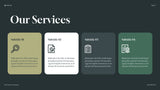 Green Modern Business Presentation