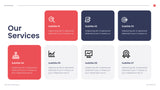Red Geometric Business Presentation