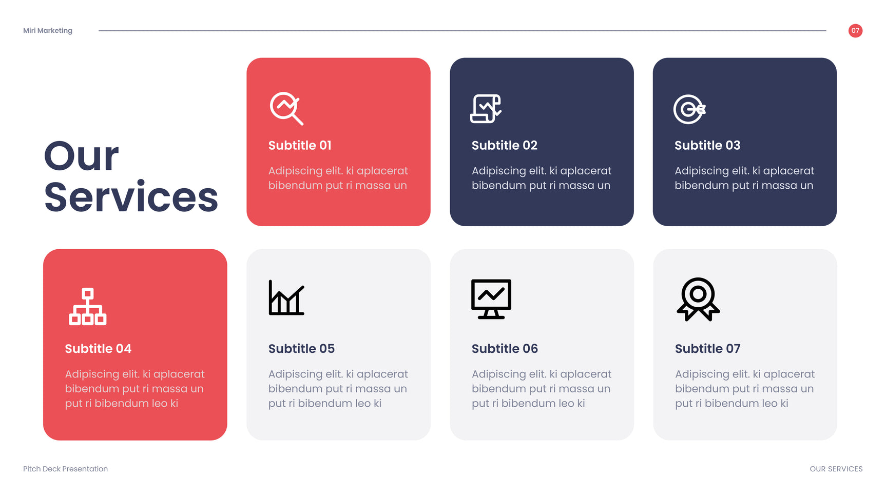 Red Geometric Business Presentation