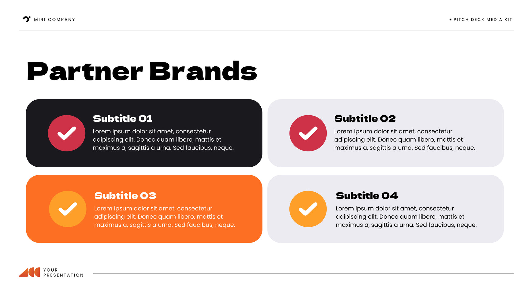 Orange Bold Media Presentation