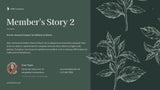 Green Botanical Fundraising Document
