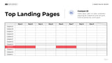 Blue Modern Marketing Report