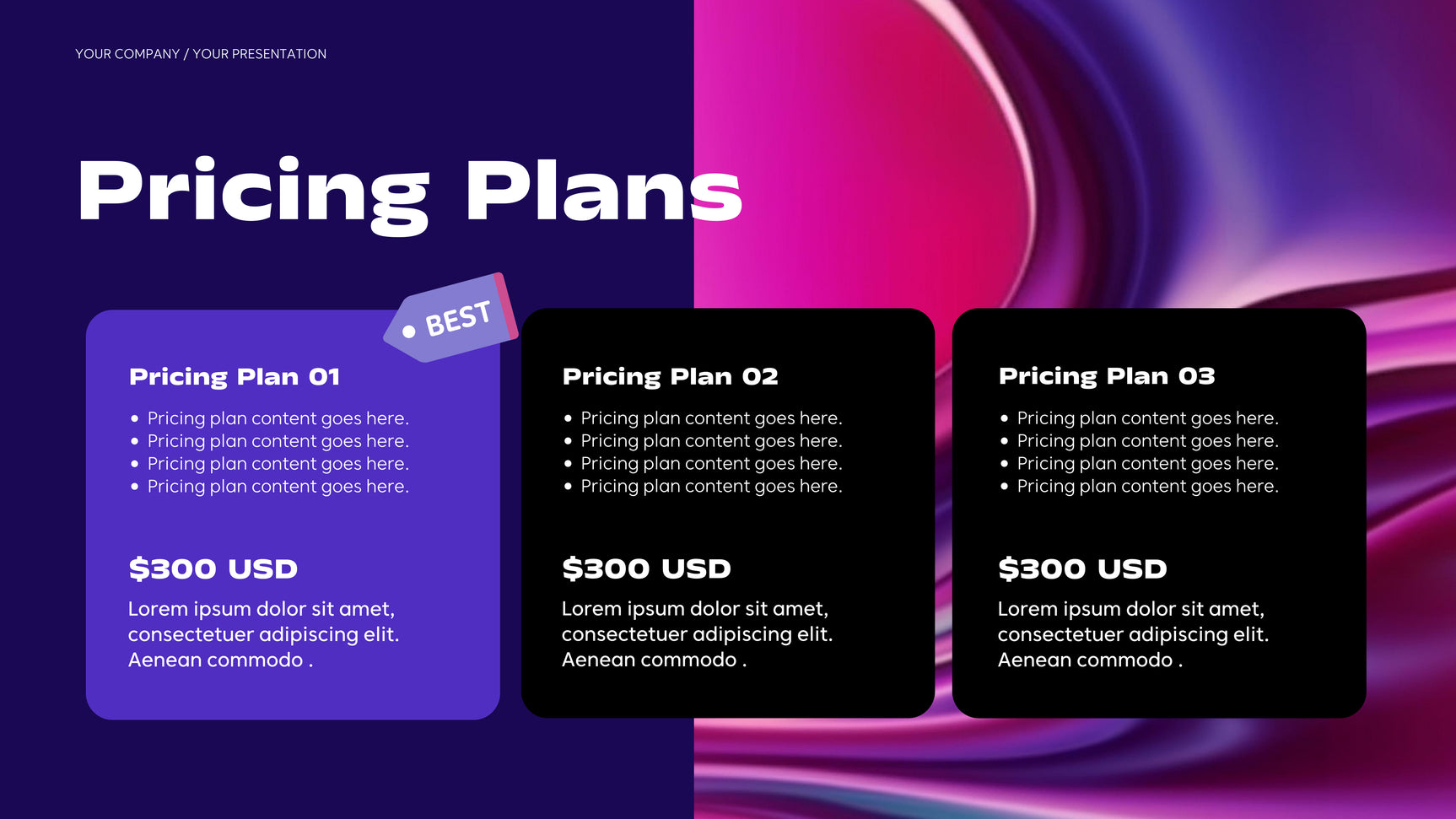 Purple Modern Business Presentation