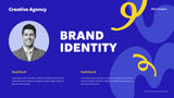 Blue Abstract Agency Advertisement