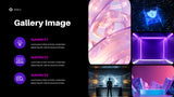 Purple Modern Cybersecurity Promotion