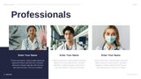 Blue Modern Healthcare Presentation