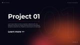 Orange Modern IT Presentation