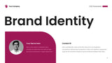Pink Modern Agency Introduction Slide