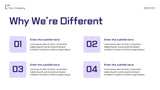 Purple Minimalist Marketing Proposal Document