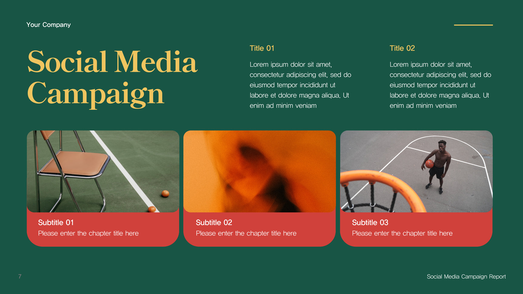 Green Modern Campaign Report