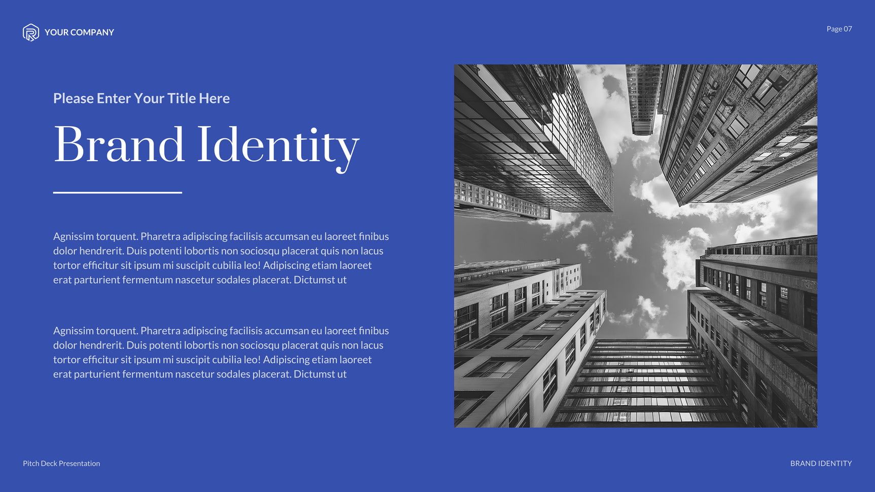Blue Modern Agency Presentation