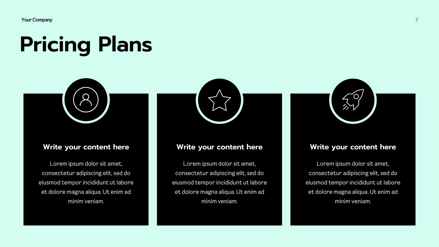 Mint Modern Business Presentation