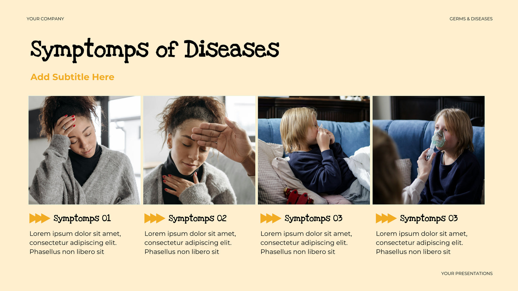 Beige Simple Health Presentation