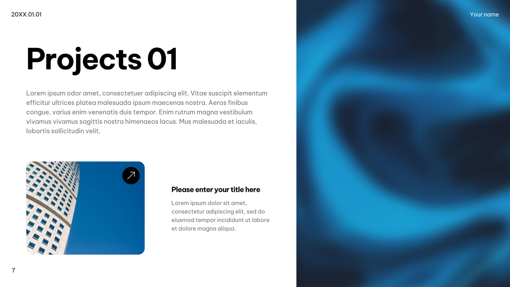 Blue Modern IT Announcement