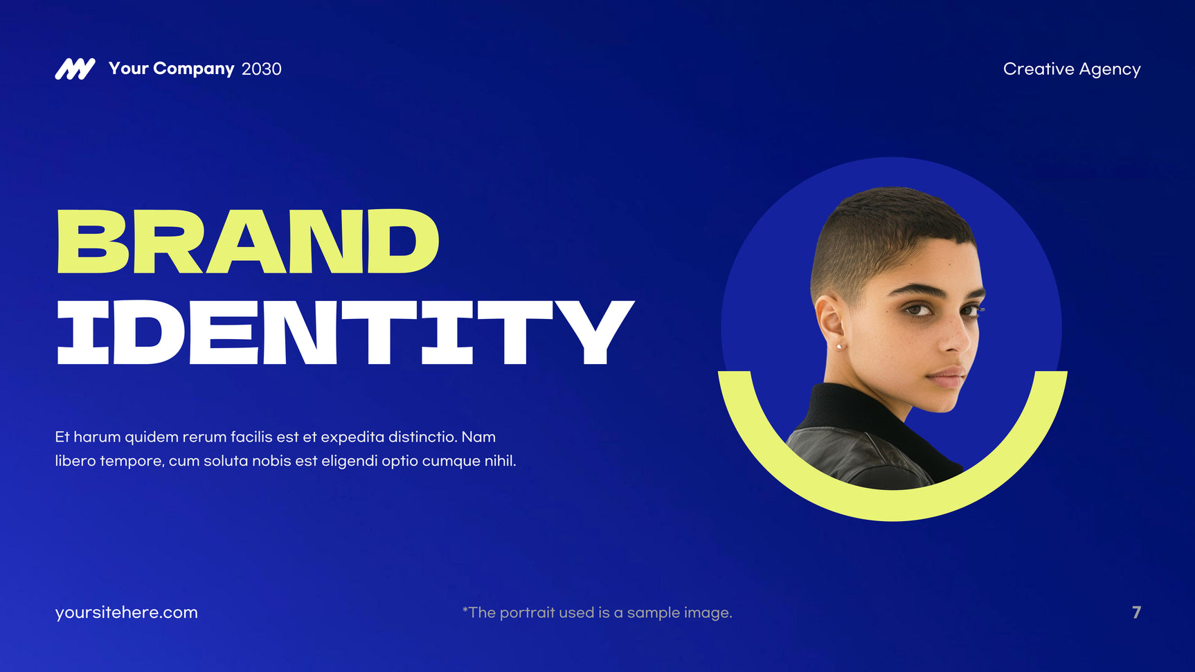 Blue Modern Agency Presentation