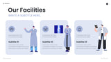 Blue Modern Healthcare Report