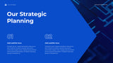 Blue Geometric Business Presentation