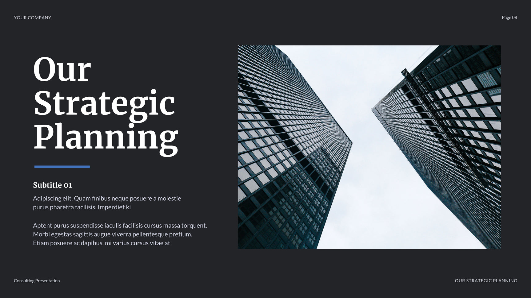 Blue Modern Business Presentation