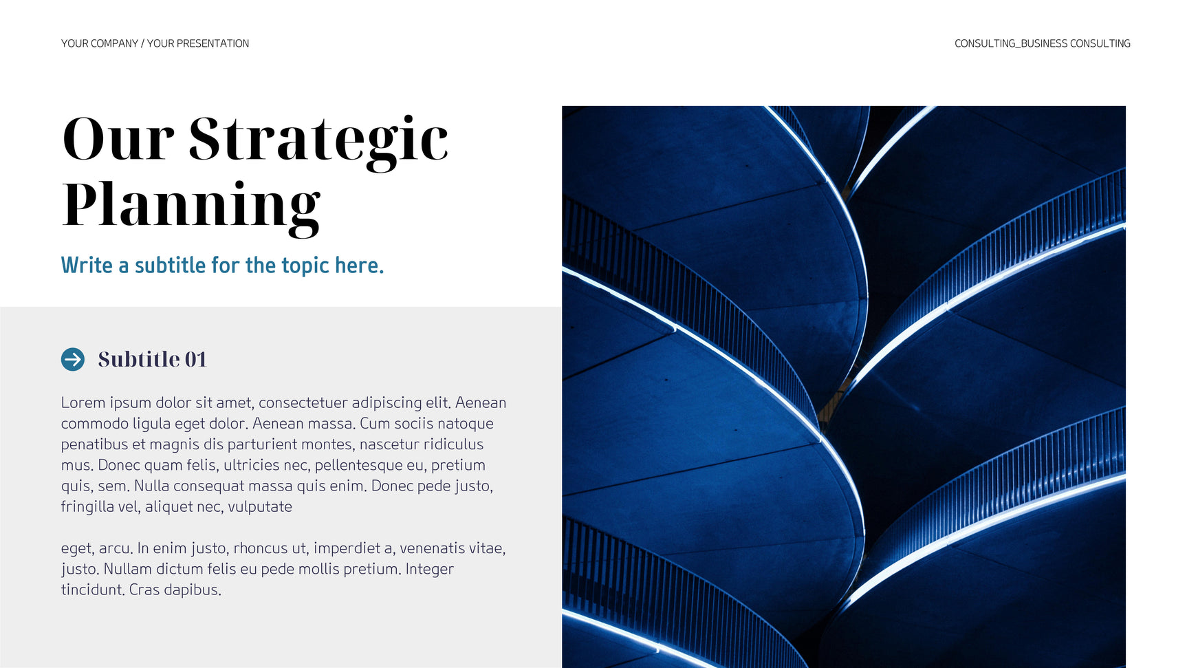 Black Modern Business Presentation