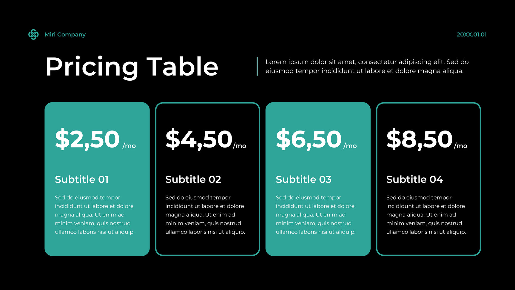 Teal Modern Cybersecurity Advertisement