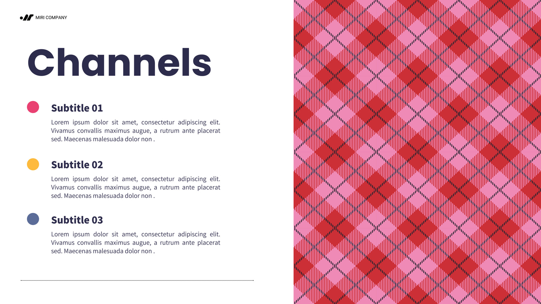 Red Modern Marketing Plan