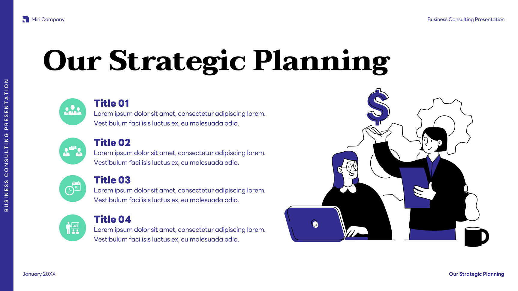 Blue Modern Business Presentation