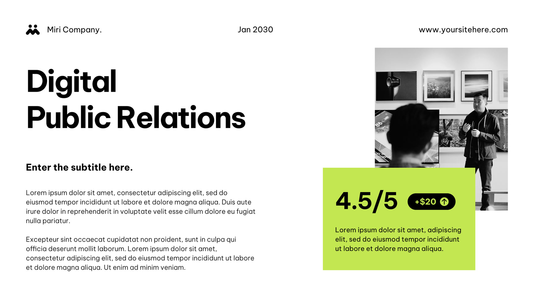 Green Modern Agency Document