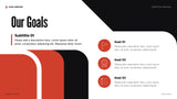 Red Geometric Marketing Proposal Document