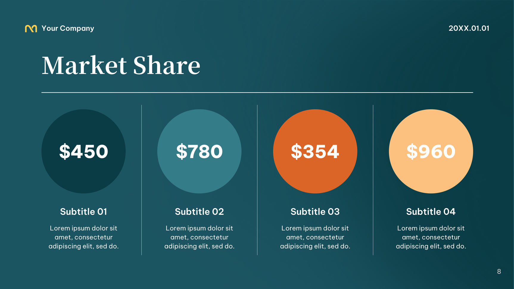 Teal Professional Startup Presentation