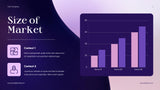 Purple Abstract Startup Pitch
