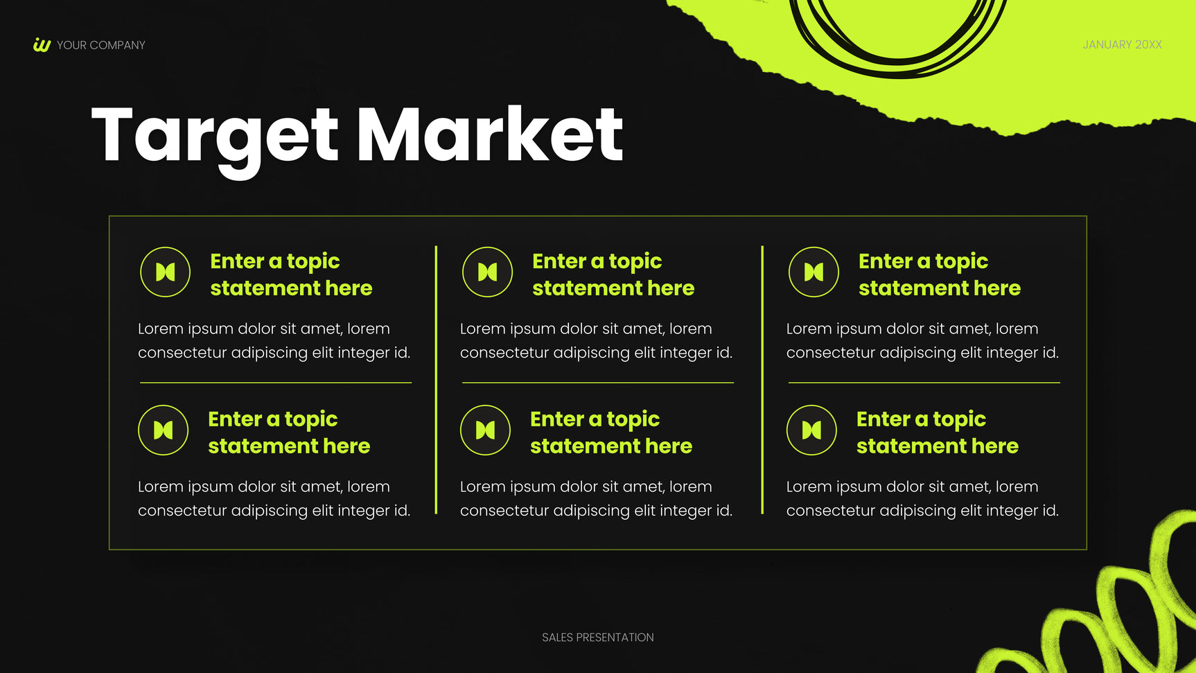 Black Modern Social Presentation