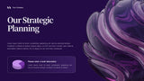 Purple Abstract Business Presentation