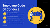 Blue Yellow Modern Onboarding Guide Presentation