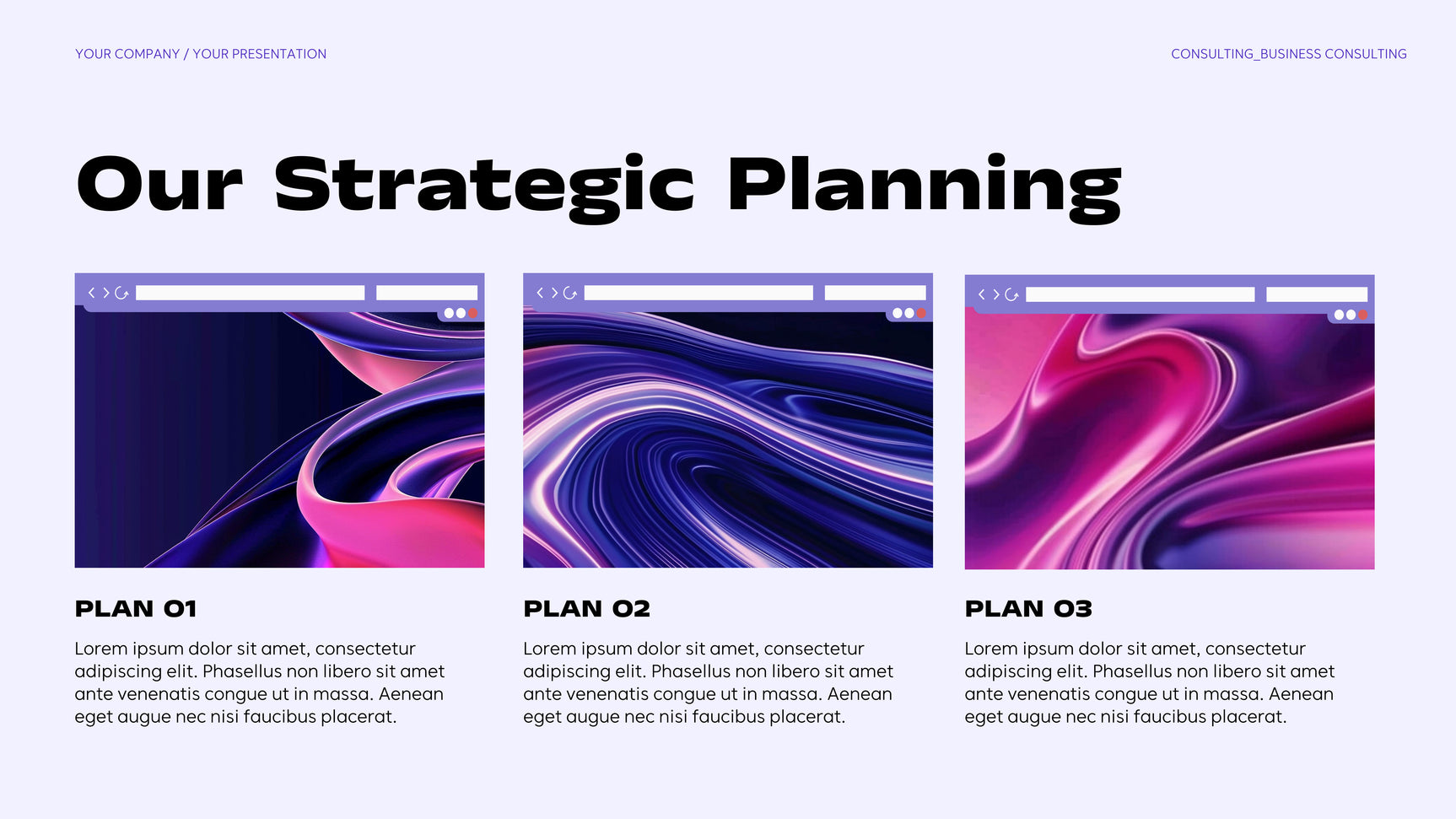Purple Modern Business Presentation