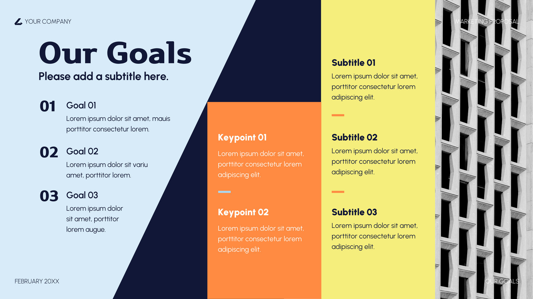 Orange Modern Marketing Proposal