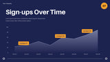 Navy Geometric Marketing Report
