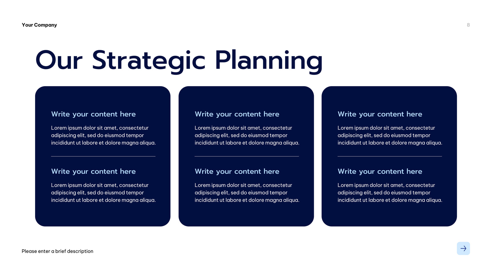 Blue Modern Business Presentation